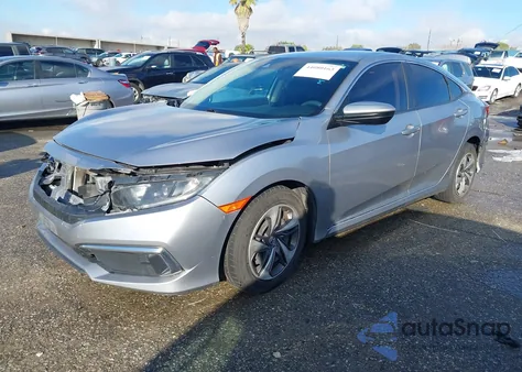 2020 Honda Civic Lx z USA, uszkodzony, nr VIN 2HGFC2F65LH583269